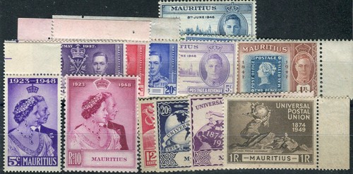 Mauritius kgvi coronation - mauritius,