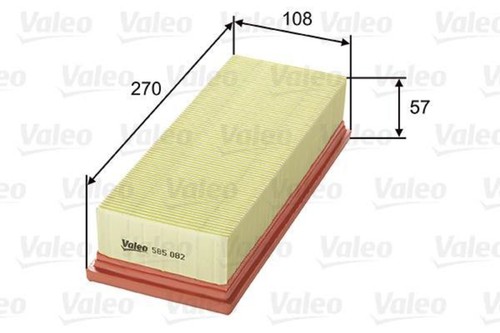 Valeo engine air filter - engine,