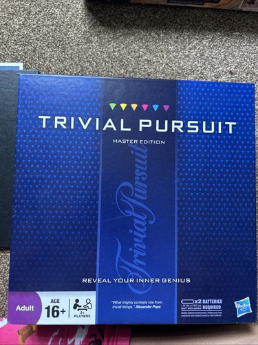 Trivial pursuit master edition - pursuit,