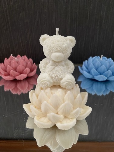 Soya wax vegan - , teddy