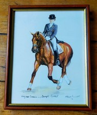 Framed Watercolour Painting