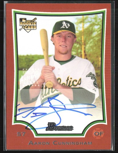 Aaron cunningham 2009 - 2009, bowman