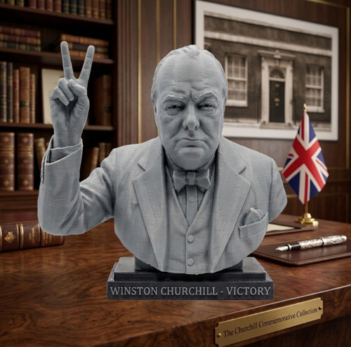 Winston churchill victory - winston, bust
