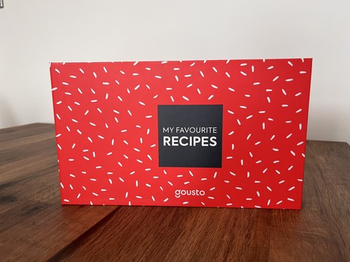 Gousto recipe folder - gousto,