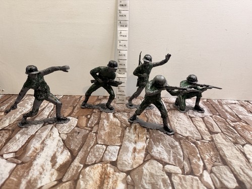 Vtg lot marx figure wwii - figure,