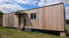 Converted Home - Wooden Cladded - Shipping Container - 40ft x 8ft - High Cube