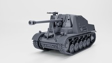WW2 GERMAN MARDER II AUSF.F (Sd.Kfz.131) 3D PRINTED, MANY SCALES AVAILABLE