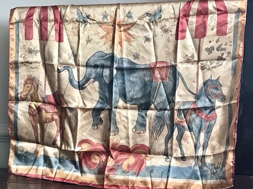Vintage style silk - vintage, scarf