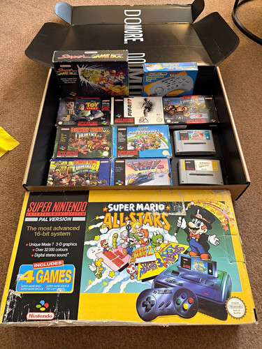 Nintendo snes super - snes,