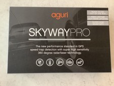 Aguri Skyway Pro GTX60 GPS/Radar/Laser speed camera detector opened not used