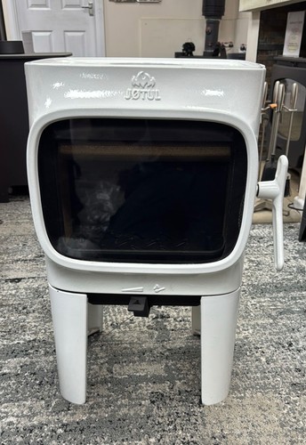Jotul f105 white enamel long - white,