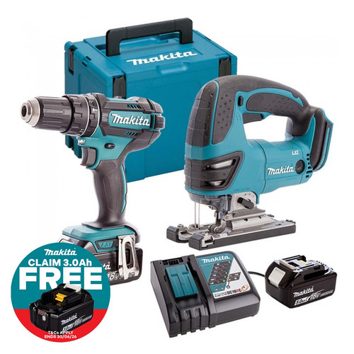 Makita dlx2134tj 18v combi - dlx2134tj,