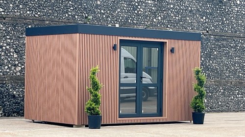 Insulated modular office - insulated,