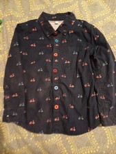 marks and spencer boys 2-3 years Dress Shirt Button Up Shirt  Scooter Shirt