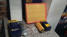 Oil,Air, Cabin & Fuel Filter