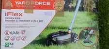 Yardforce iFlex Mower & Grass Trimmer. 2 in 1 Set. 