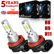 FOR Freelander 2 Land Rover Premium White 2006-14 LED H11 Fog Light Bulbs