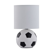 Football bedside lamp table - bedside,