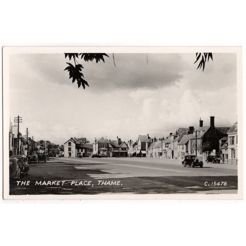 Thame market place - market,