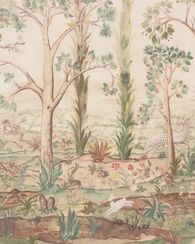 Baker curtain fabric - &, j