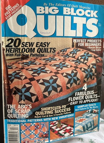 Vintage 1995 big block quilts - vintage,