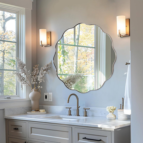 Brushed nickel round - brushed,