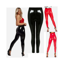 Women's Vinyl PVC Wet Look
