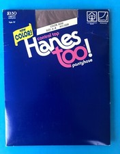 Vtg hanes too pantyhose - '85,
