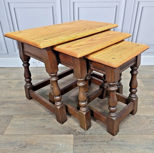Vintage nest tables old - nest,