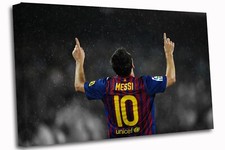 Messi Football Player Canvas