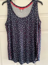 Joules navy vest top tshirt