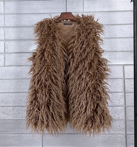 Ladies shaggy faux fur - ladies,
