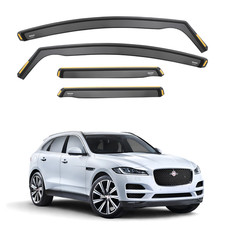 ISPEED Wind Deflectors for Jaguar F-Pace 2016-2025 5-Door SUV 4pc Set Visors