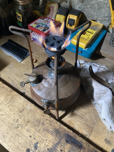 Vintage liquid fuel camping - liquid,