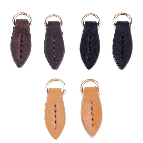 Leaf shaped leather - leaf-shaped, zipper