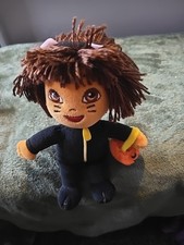 Ty Beanie Babies Dora The Explorer In Halloween Cat Costume, Small Soft Toy 2007