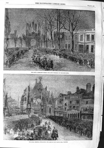 Original old antique print - antique,