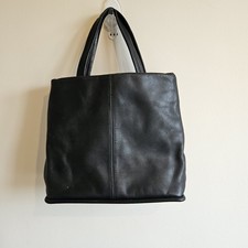 M&S St Michael Black Leather