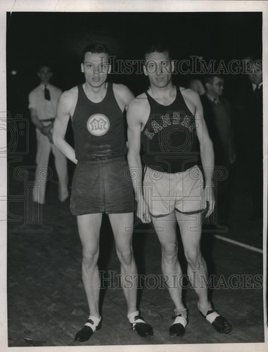 1935 press photo george - 1935,