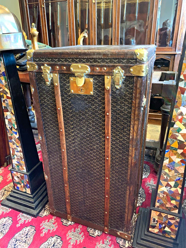 Goyard wardrobe trunk circa