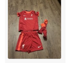 Nike Liverpool FC 2021/22 Home Kids' Football Kit Size M (110-116 Cm)