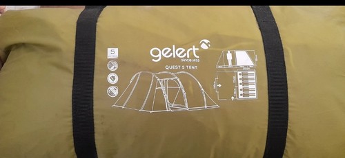 Gelert man green tent - gelert, 5