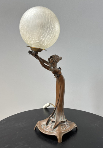 Art nouveau lady - art,