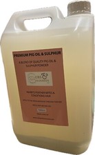 PURE PIG OIL WITH SULPHUR