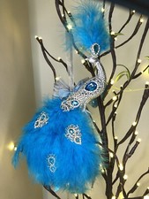 Christmas Peacock With