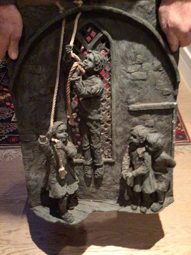 Sculpture plaque sunday - sculpture, bells