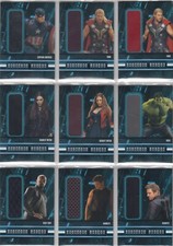2015 Avengers Age of Ultron Costume Memorabilia Relic Card Selection Upper Deck