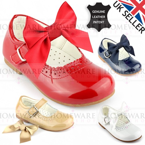 Girls mary jane bow shoes - mary,
