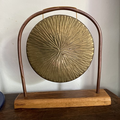Vintage brass gong copper - gong,,