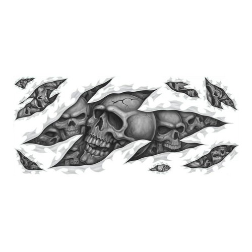 Aufkleber set totenkopf - aufkleber-set,